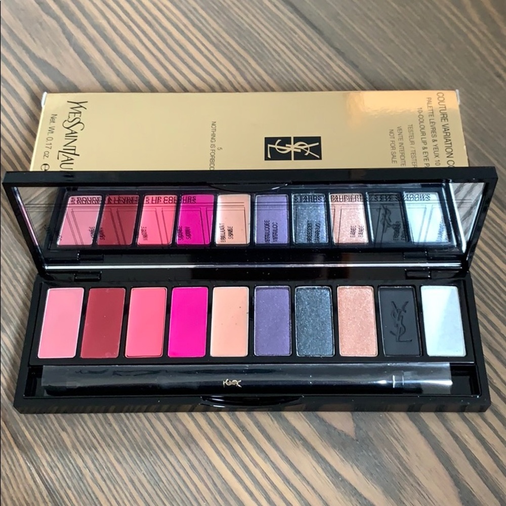 YSL eye and lip pallet